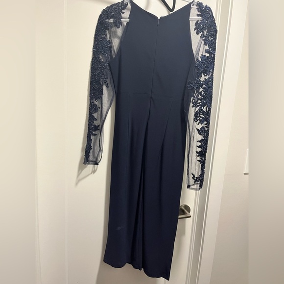 Laura Long  Sleeve Appliqué Dress - Picture 5 of 5